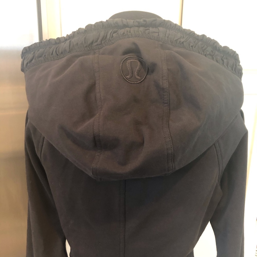 EUC Rare Back to School ruffle hoodie sz 6